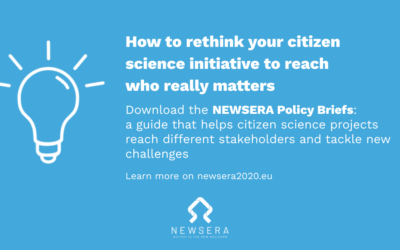 NEWSERA’s Policy Briefs pinpoint innovative ideas for citizen science initiatives